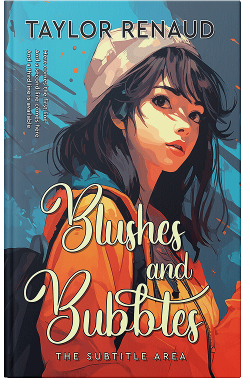 Front view of Premade Teen & Young Adult Book Cover - Tuna