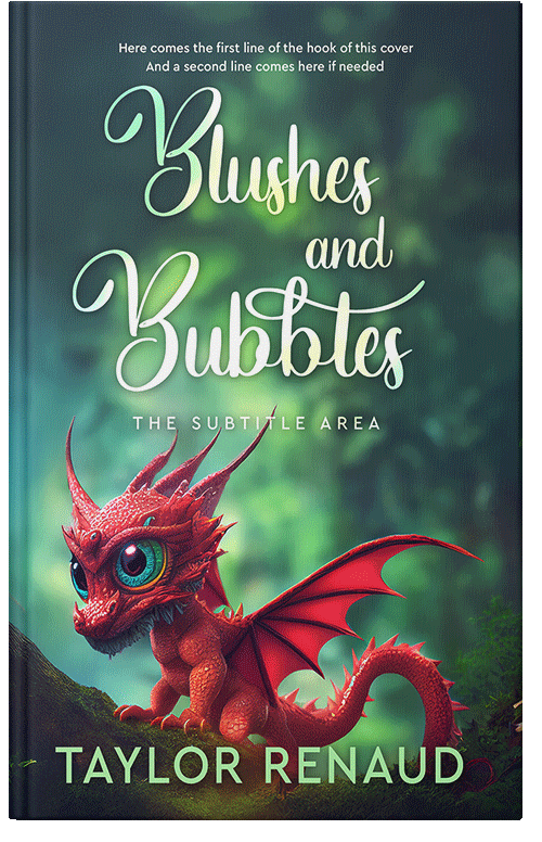 Front view of Premade Fantasy Book Cover - Outer Space