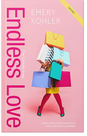 Pre Made Book Cover Azalea