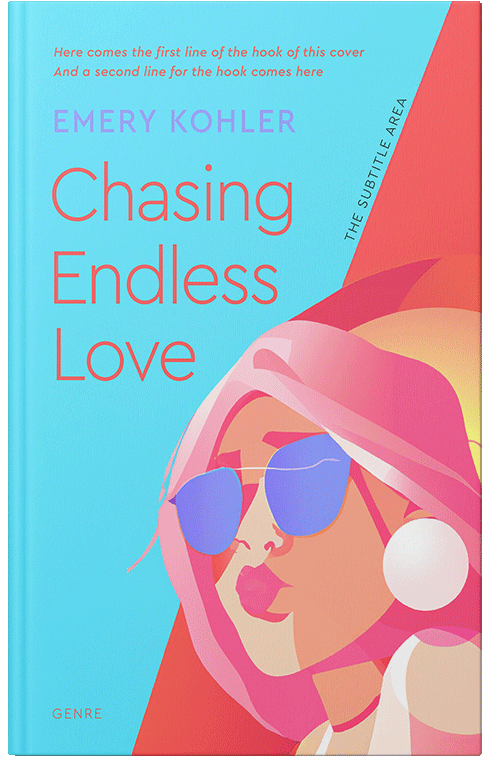 Front view of Premade Chick Lit Book Cover - Malibu #16429 | BookCoverZone