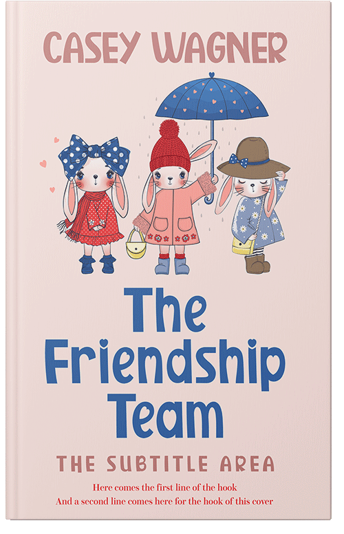 Front view of Linen #16444 - Premade Teen & Young Adult Book Cover