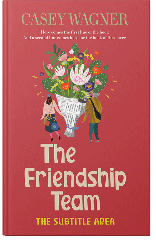 Front view of Premade Chick Lit Book Cover - Mojo