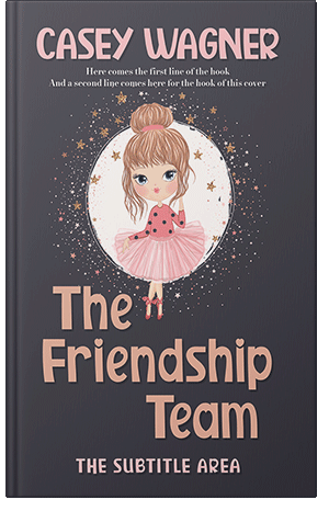 Pre Made Book Cover Ship Gray