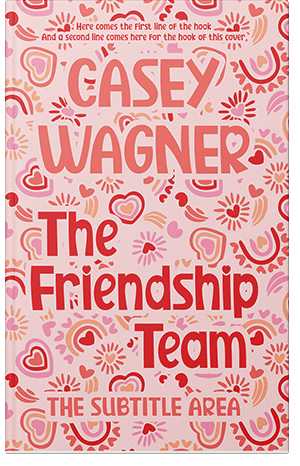 Pre Made Book Cover Azalea