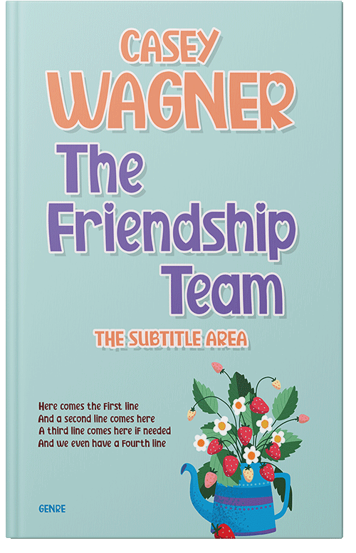 Front view of Nebula #16463 - Premade Chick Lit Book Cover