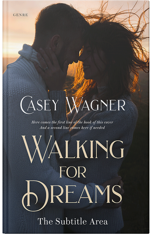 Front view of Shark #16469 - Premade Romance Book Cover