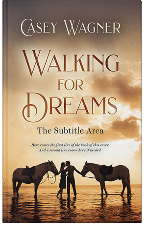 Pre Made Book Cover Calico