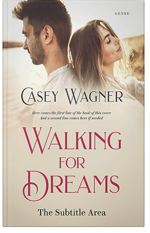 Pre Made Book Cover White Rock