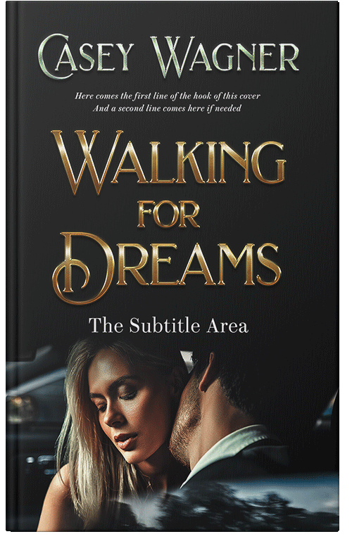 Front view of Cod Gray #16476 - Premade Mystery & Thriller & Suspense Book Cover