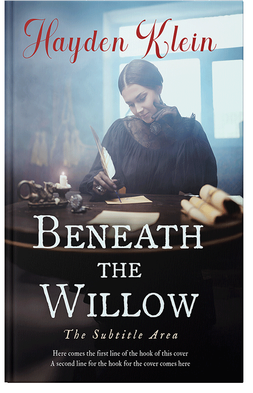 Front view of Premade Historical Book Cover - Geyser