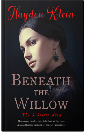 Pre Made Book Cover Old Rose