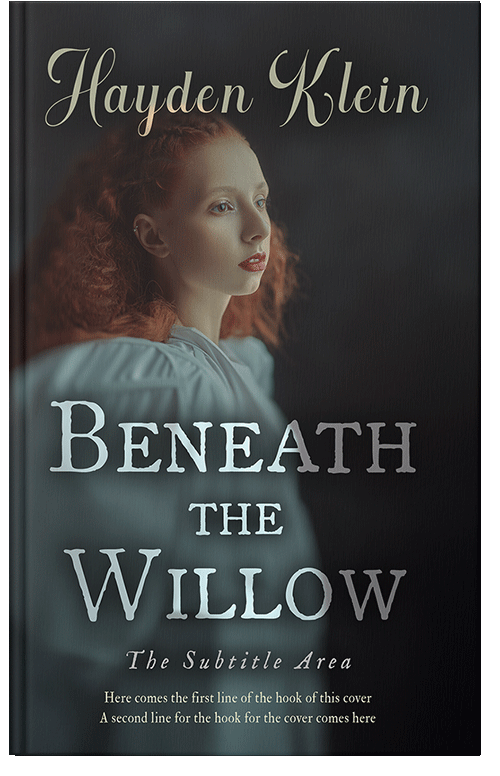 Front view of Shark #16486 - Premade Surreal Book Cover