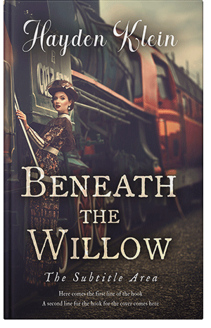 Pre Made Book Cover Thunder