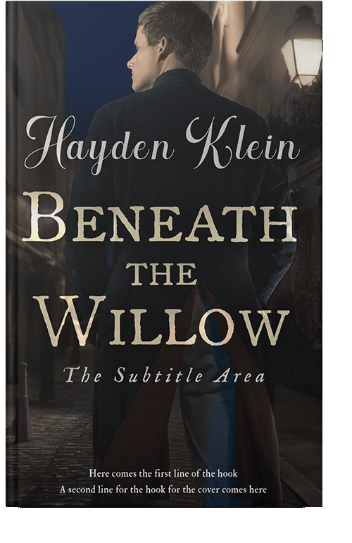 Front view of Thunder #164902 - Premade Historical Book Cover