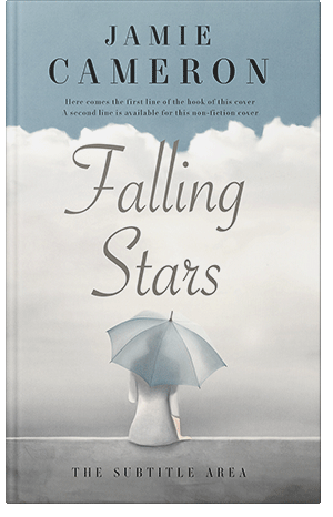 Pre Made Book Cover Quill Gray