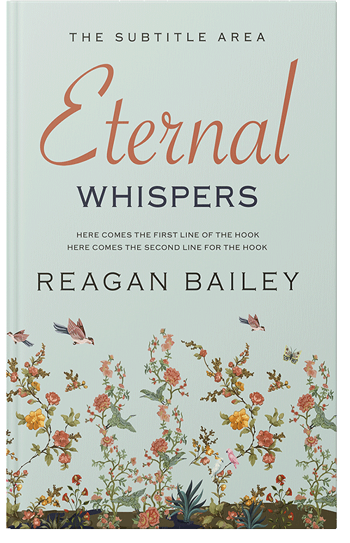 Front view of Tasman #16502 - Premade Poetry Book Cover