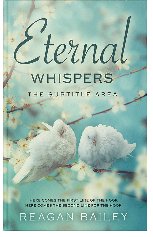 Front view of Gum Leaf #16510 - Premade Romance Book Cover