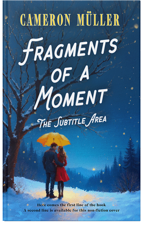 Front view of Chathams Blue #16522 - Premade Romance Book Cover