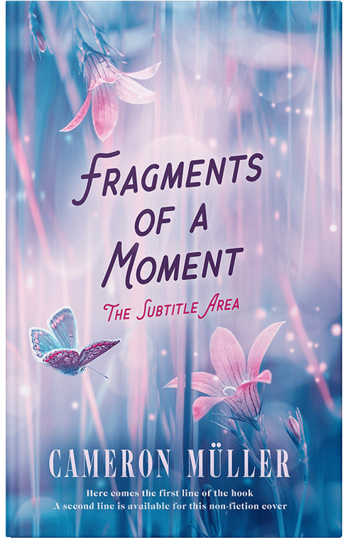 Front view of Snuff #16529 - Premade Poetry Book Cover | BookCoverZone