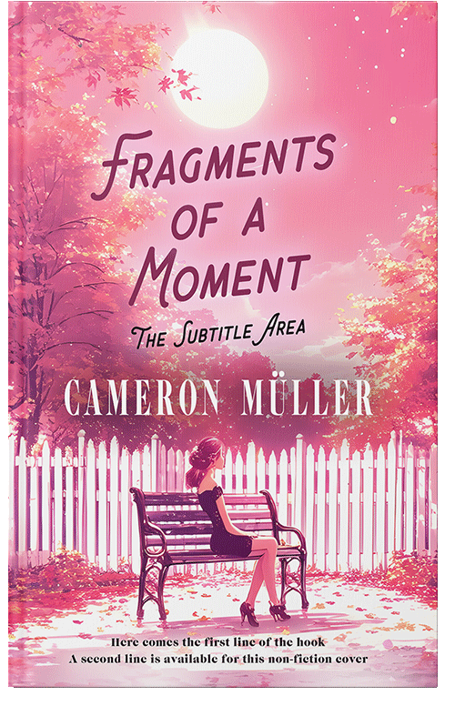 Front view of Premade Romance Book Cover - Mauvelous