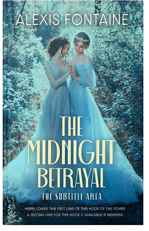 Front view of Wedgewood #16546 - Premade Fantasy Book Cover