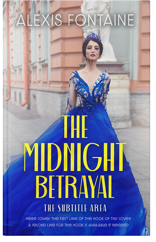 Front view of Torea Bay #16547 - Premade Chick Lit Book Cover