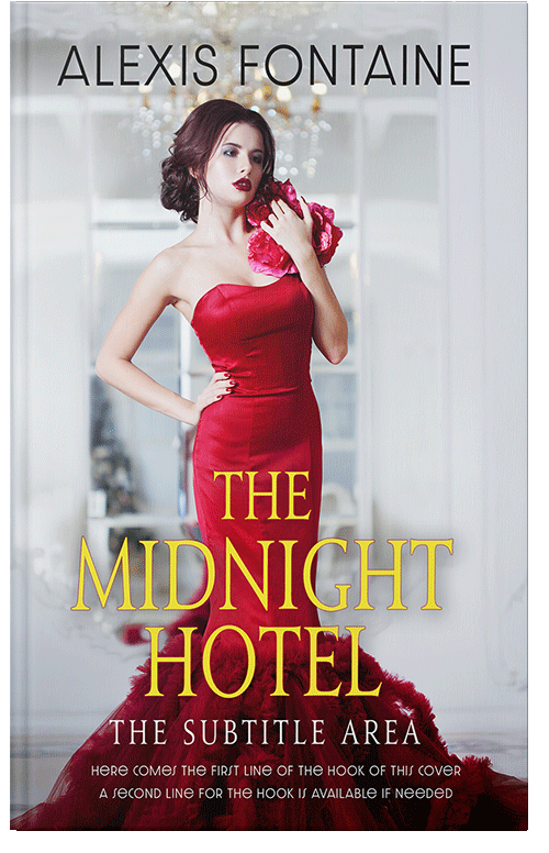 Front view of Iron #16548 - Premade Chick Lit Book Cover