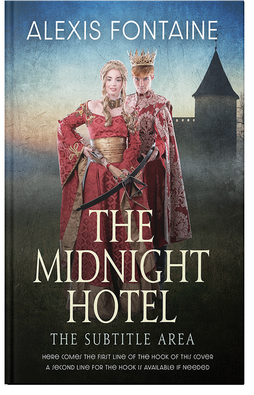 Front view of Premade Historical Book Cover - Dune