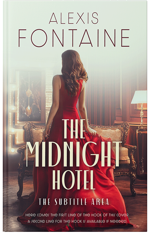 Front view of Moon Mist #16553 - Premade Mystery & Thriller & Suspense Book Cover