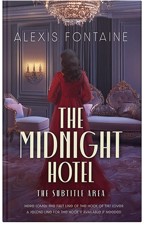 Pre Made Book Cover Livid Brown