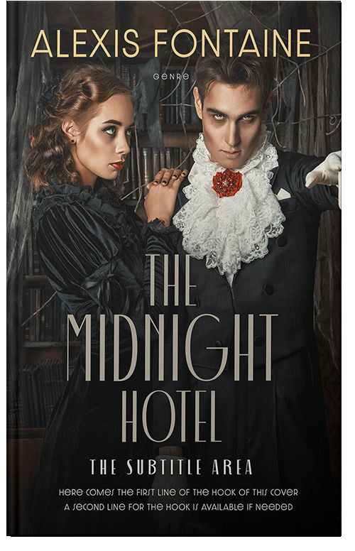 Front view of Indian Khaki #16558 - Premade Horror Book Cover