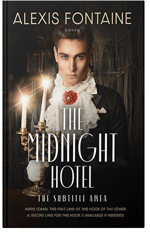 Pre Made Book Cover Vanilla