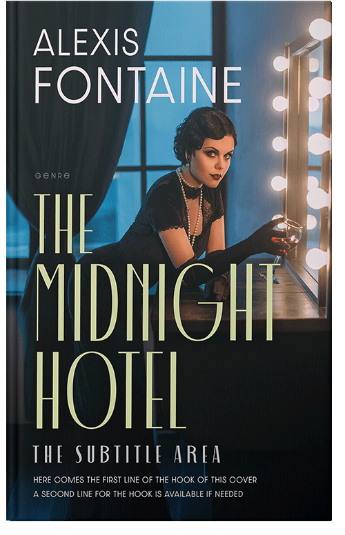 Front view of Rodeo Dust #16564 - Premade Mystery & Thriller & Suspense Book Cover