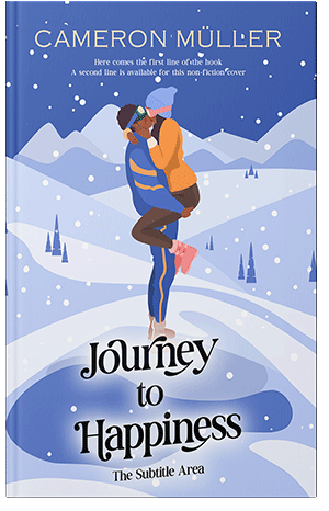 Pre Made Book Cover Sapphire