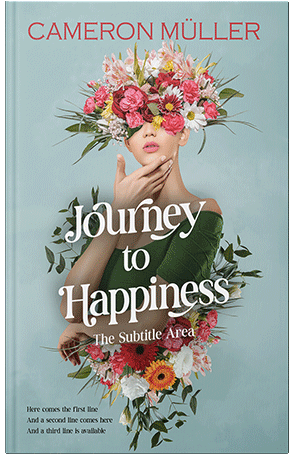 Pre Made Book Cover Tower Gray