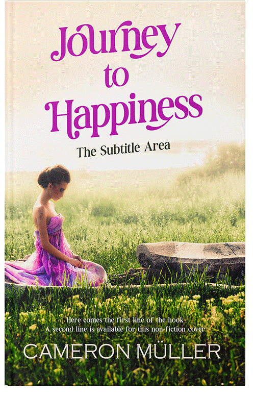 Front view of Thatch Green #16574 - Premade Romance Book Cover