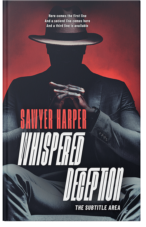 Front view of Premade Mystery & Thriller & Suspense Book Cover - Shark