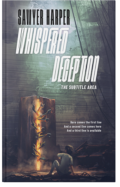 Front view of Abbey #16585 - Premade Mystery & Thriller & Suspense Book Cover