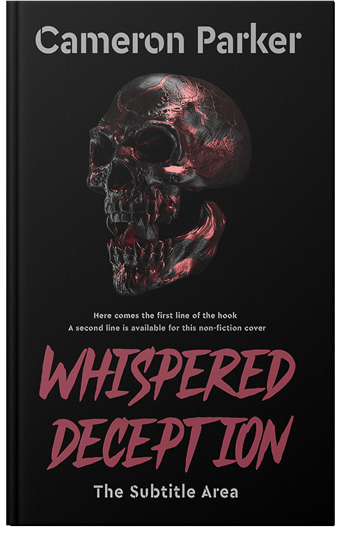 Front view of Coral Tree #16594 - Premade Horror Book Cover