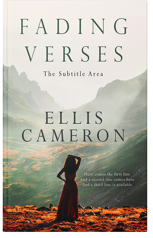 Front view of Premade Nature Book Cover - Kelp