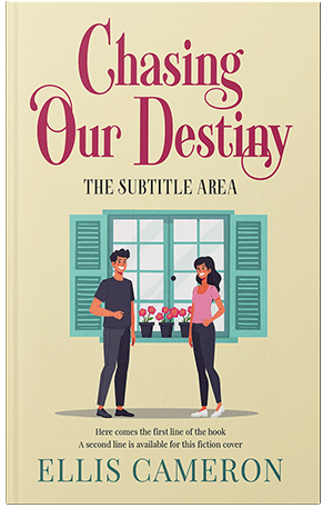 Pre Made Book Cover Fall Green