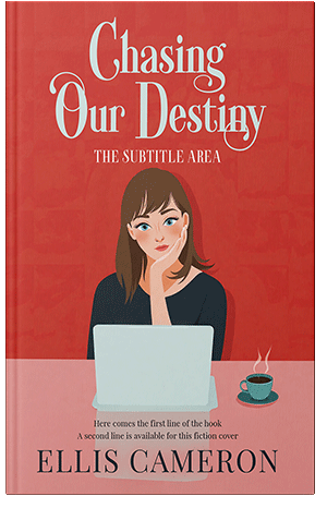 Pre Made Book Cover Blossom