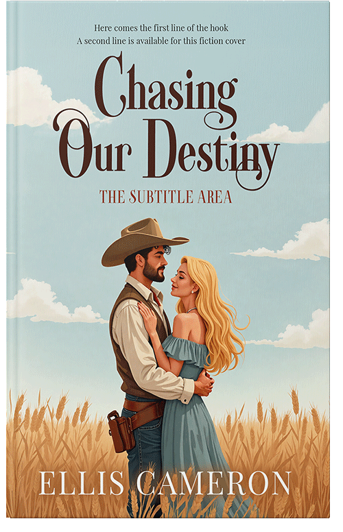 Front view of Conch #16615 - Premade Romance Book Cover