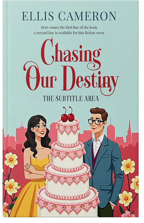 Front view of Tasman #16616 - Premade Romance Book Cover