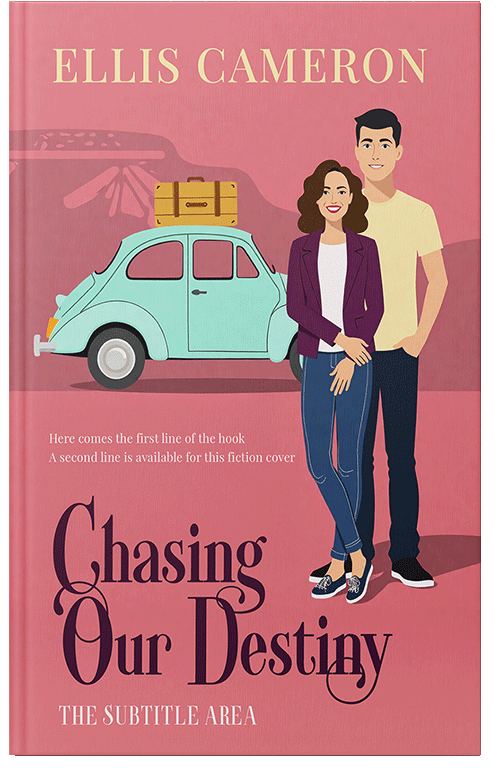 Front view of New York Pink #16618 - Premade Romance Book Cover