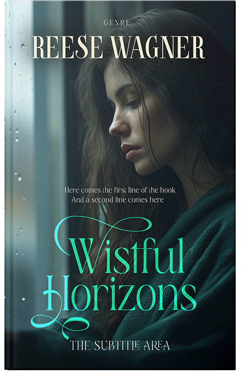 Front view of Aztec #16624 - Premade Romance Book Cover