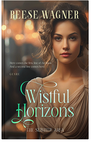 Pre Made Book Cover Bistre