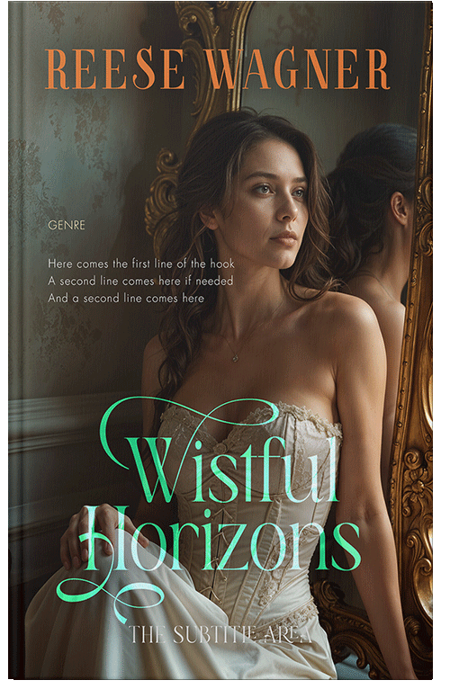 Front view of Birch #16630 - Premade Literary Fiction Book Cover