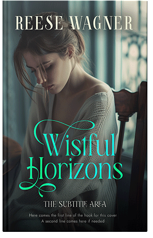 Pre Made Book Cover Outer Space