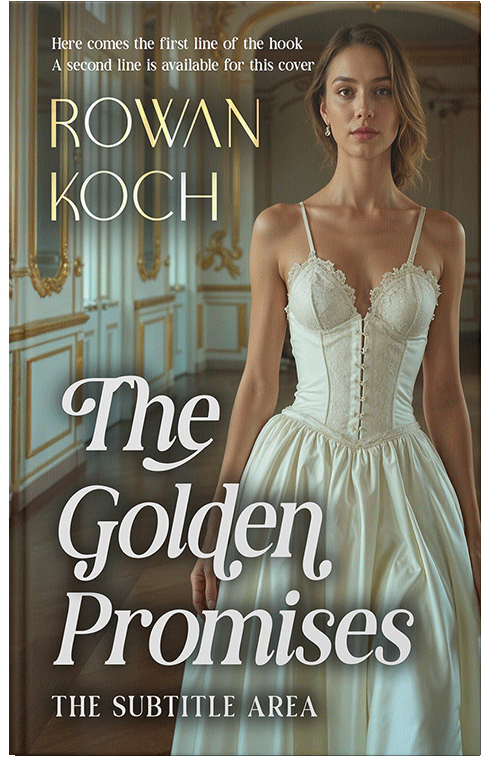 Front view of Premade Romance Book Cover - Judge Gray